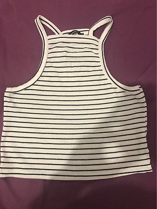 Addax halter yaka crop