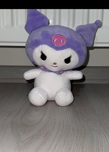 Mor Pastel Peluş Oyuncak kuromi - Görsel 2