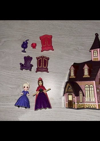Mor Oyuncak Ev ve Figür Seti - Görsel 3
