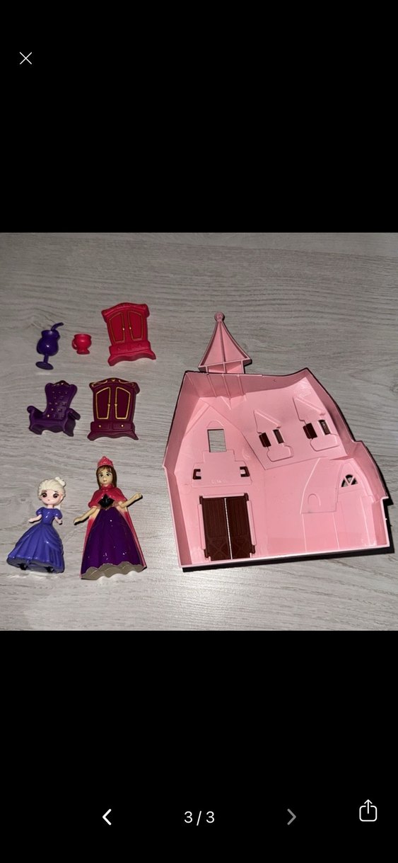 Mor Oyuncak Ev ve Figür Seti - Görsel 2