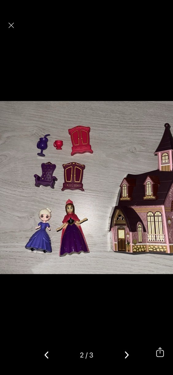 Mor Oyuncak Ev ve Figür Seti - Görsel 3