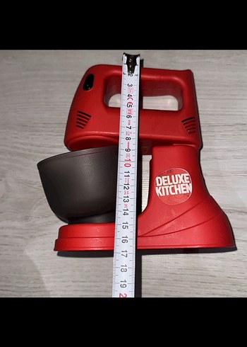 Kırmızı Deluxe Kitchen Mikser oyuncak - Görsel 2