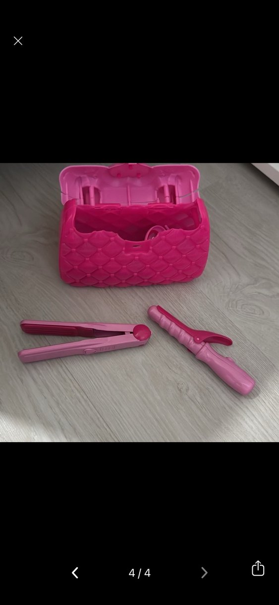 Pembe Bohem Kalp Desenli Kız Çantası - Görsel 2