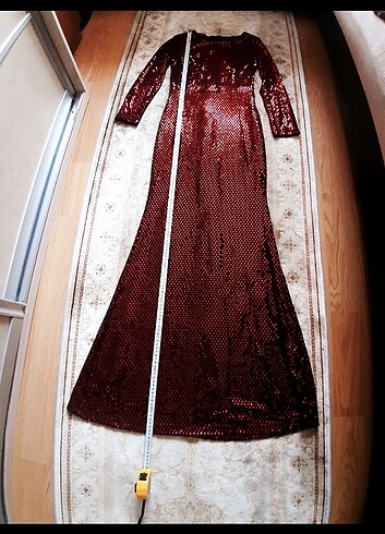 MANGO Gece Elbisesi 38 - Görsel 4