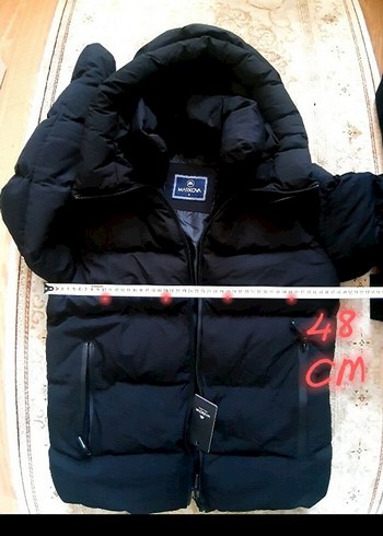 DERİMOD SİYAH ERKEK MONT S - Görsel 9