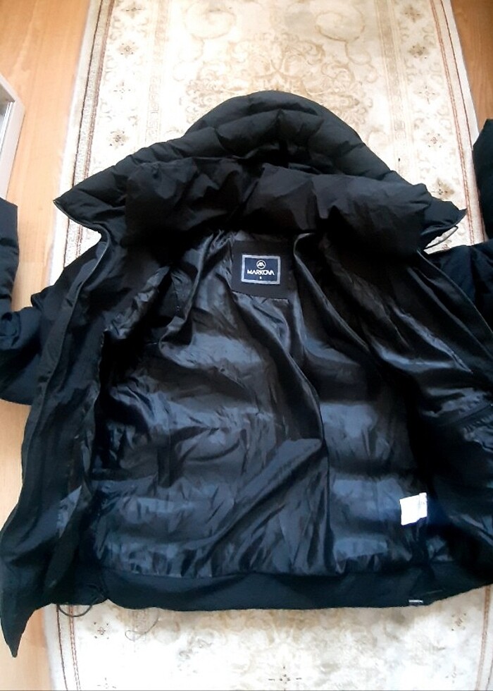 DERİMOD SİYAH ERKEK MONT S - Görsel 3