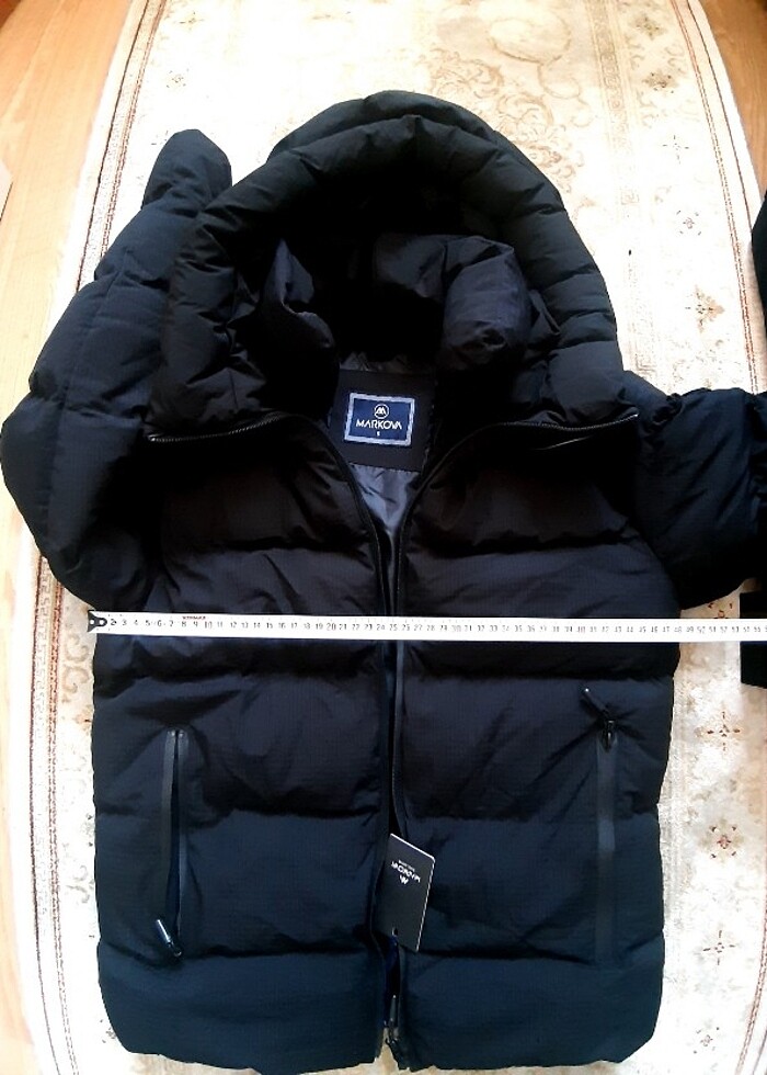 DERİMOD SİYAH ERKEK MONT S - Görsel 5