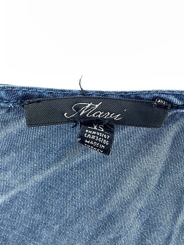 xs Beden mavi Renk Mavi Jeans Günlük Elbise %70 İndirimli.