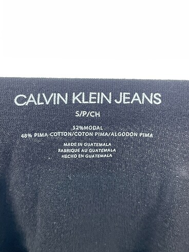 s Beden siyah Renk Calvin Klein T-shirt %70 İndirimli.