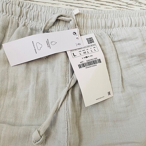 l Beden ten rengi Renk Orijinal Zara Pantolon