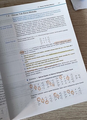  Beden Renk Elementer Lineer Cebir 