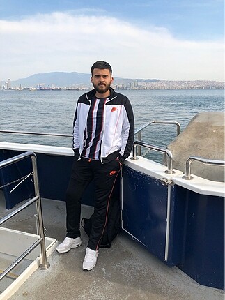 Nike eşofman takımı m beden siyah beyaz