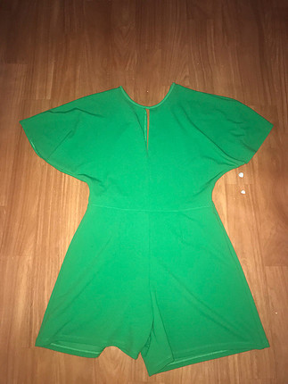 Zara yeşil tulum 