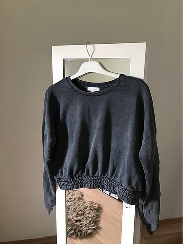 Topshop Antrasit sweatshirt