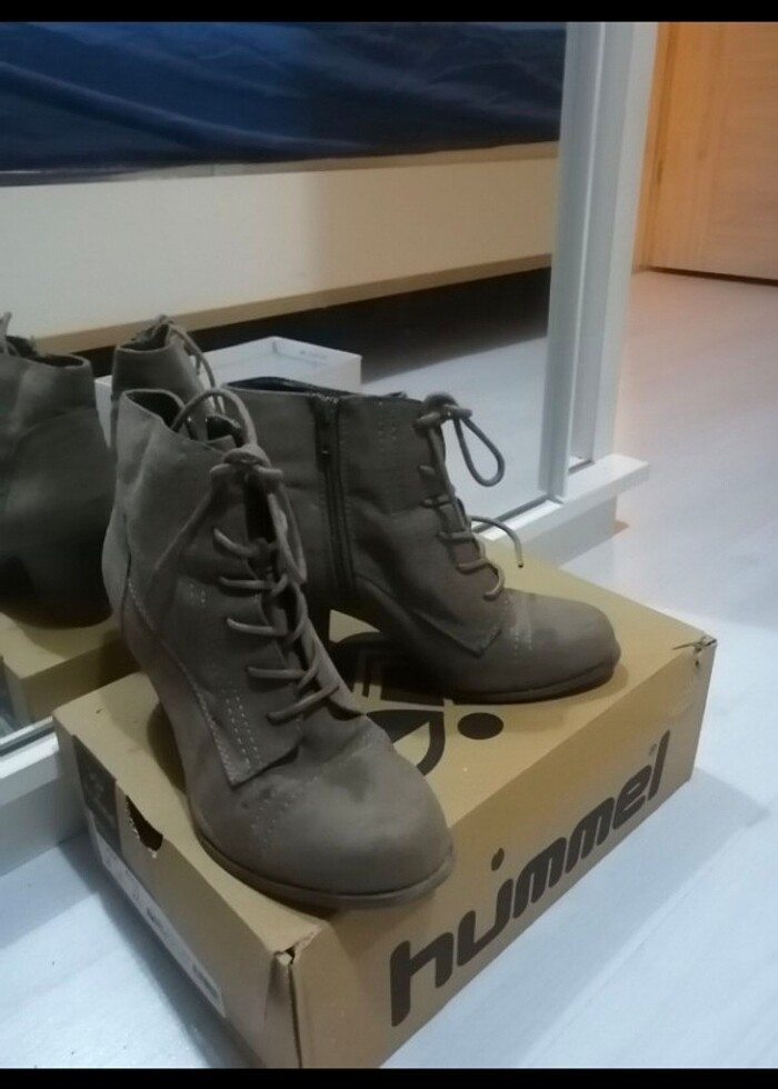 Deichmann süet bot 37 numara - Görsel 2