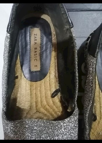 zara espadril 36 no 2 kere giyildi yeniden farksız - Görsel 5