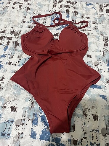 l Beden bordo Renk Bikini