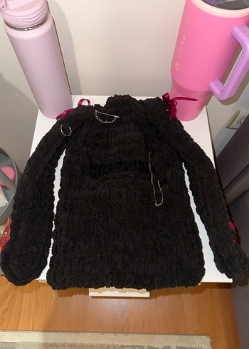 Coquette baby goth balaclava - Görsel 3