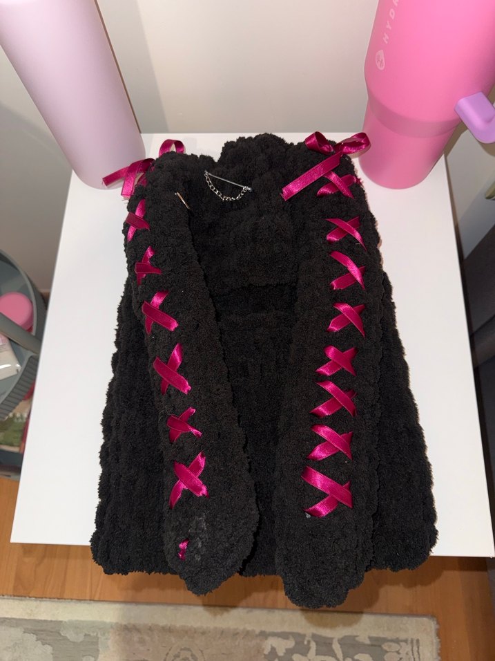 Coquette baby goth balaclava - Görsel 2