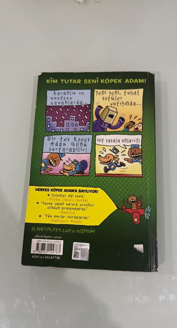 Köpek Adam - Tasmasından Kurtuluyor Çocuk Kitabı - Görsel 2