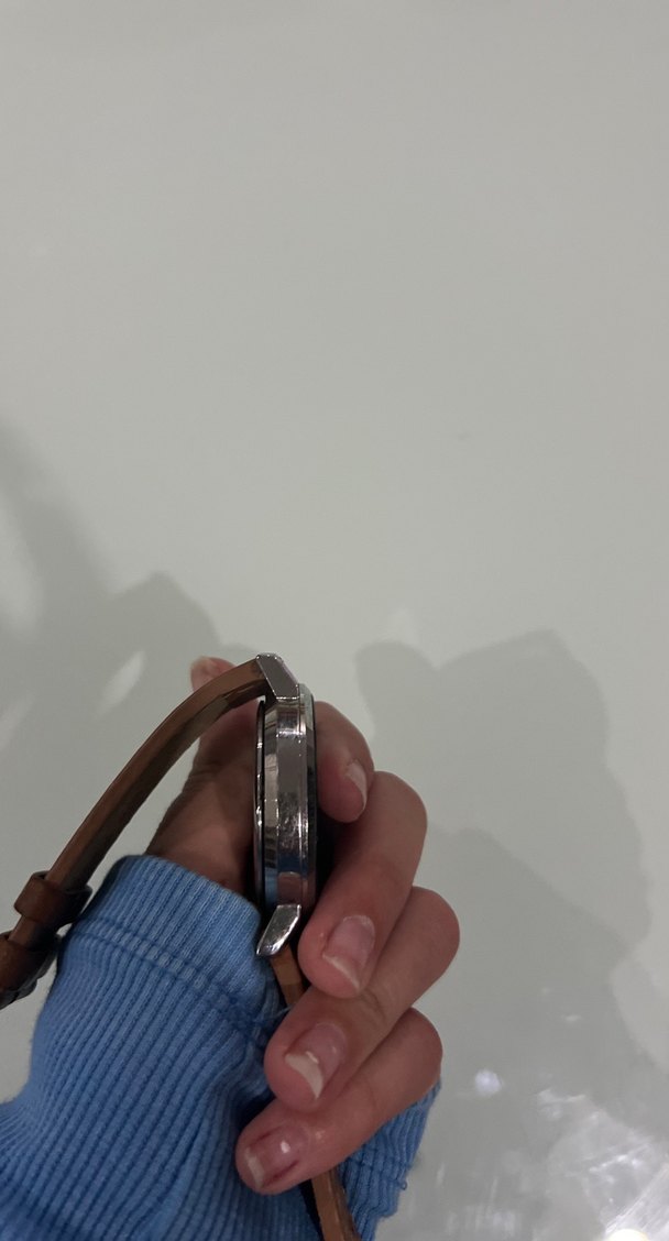 Klasik Kahverengi Deri Erkek Saati - Görsel 5