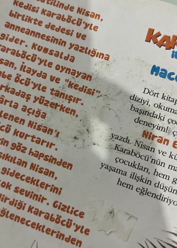 Kara böcü Çocuk Kitapları Seti - 3 Kitap - Görsel 6