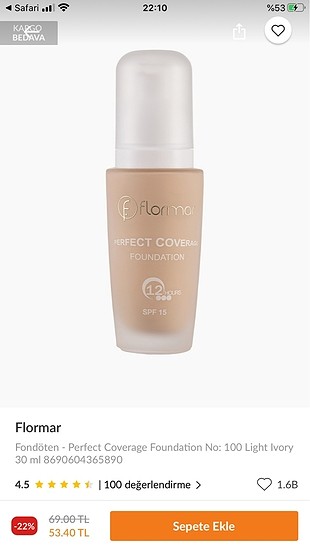 Flormar fondoten