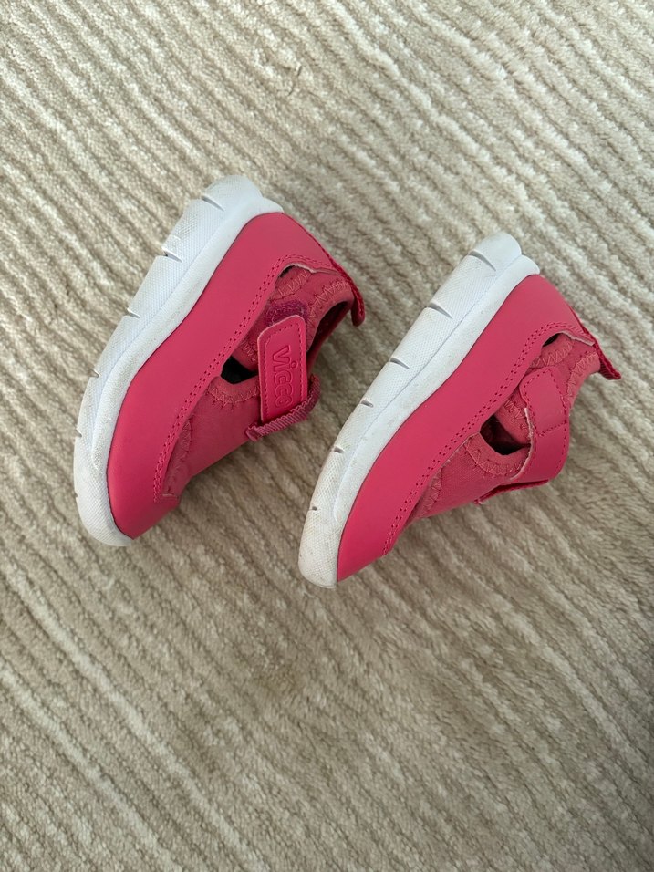 Vicco Kız Çocuk Pembe Cırtlı Sandalet - Görsel 3