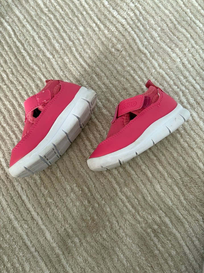 Vicco Kız Çocuk Pembe Cırtlı Sandalet - Görsel 2