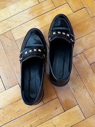Siyah loafer