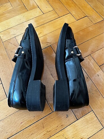 36 Beden siyah Renk Siyah loafer