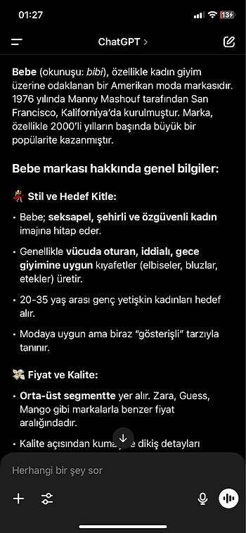 xs Beden siyah Renk Orijinal bebe marka siyah kazak