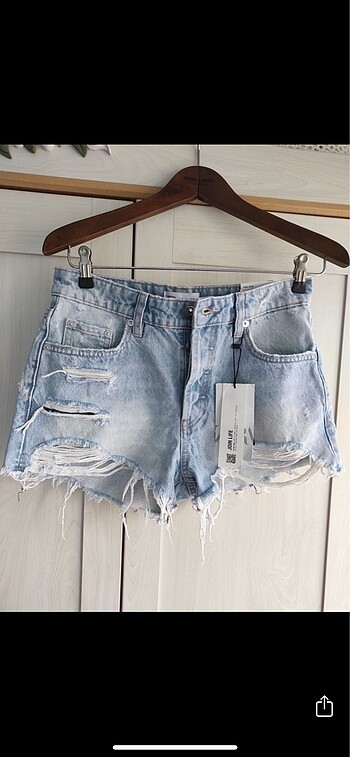 Zara Zara 36 beden yeni denim şort