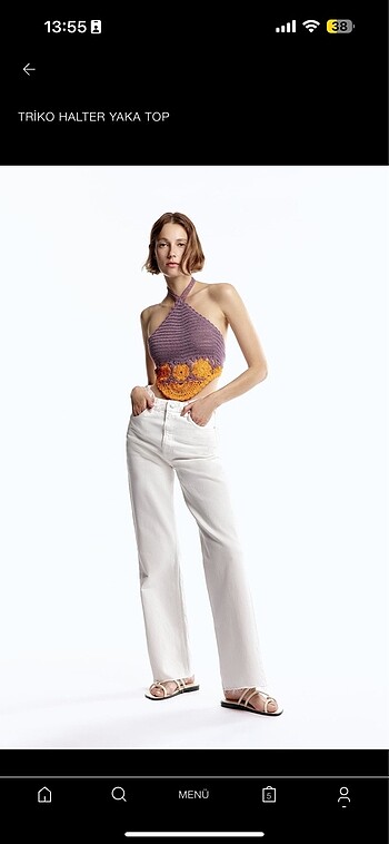 Triko halter top