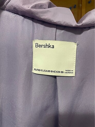 s Beden mor Renk BERSHKA MONT