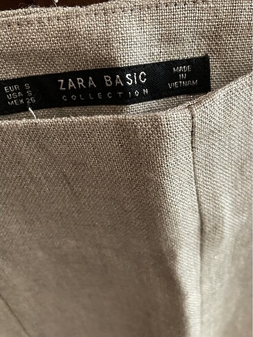 Zara Zara Keten Şort