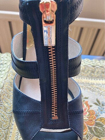 Michael Kors Siyah Topuklu Ayakkabı - Görsel 6