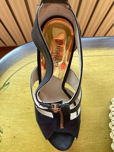 Michael Kors Siyah Topuklu Ayakkabı - Görsel 7