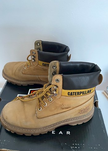 38 Beden sarı Renk Caterpillar Sarı Street Wear Kadın Bot Kar botu