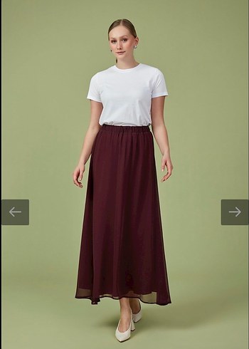 Mürdüm Uzun Salaş Kadın Etek - Görsel 3