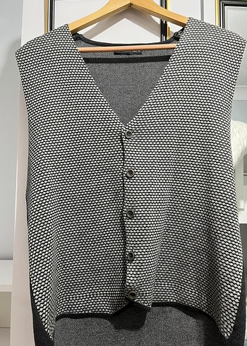 Gri Erkek Ceket Notch Yaka Düzenli Kesim - Görsel 3