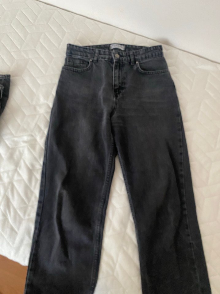 hooopstore düz kesim kot pantolon - Görsel 2