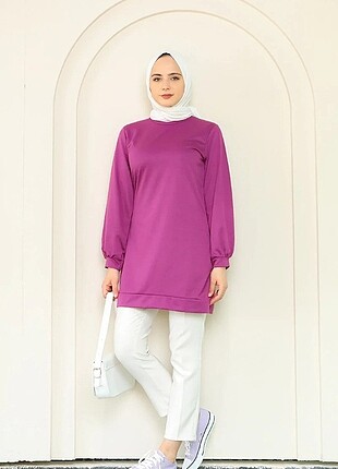 Pamuk kumaş yazlık tunik 