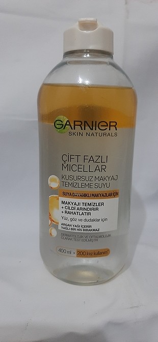 Garnier Micellar Oil Makyaj Temizleme Suyu 400ml