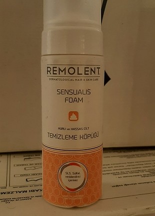 Remolent Sensualis Foam Kuru Ve Hassas Cilt Temizleme Köpüğü 