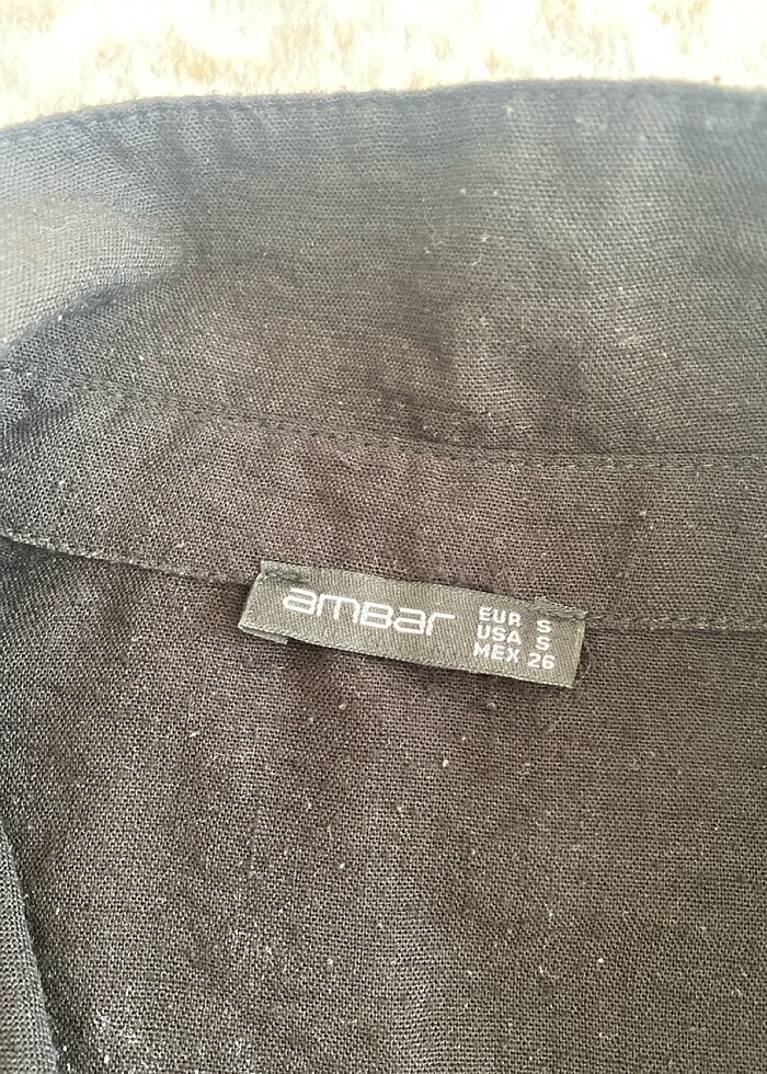 Siyah gömlek - Görsel 5