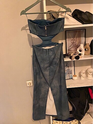 Bershka Bershka Kot detay elbise