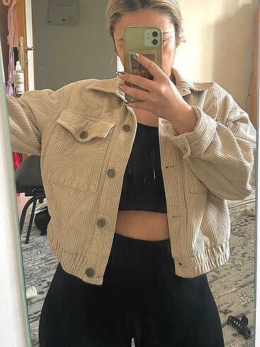 pull&bear kadife ceket
