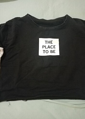 Crop sweatshirt