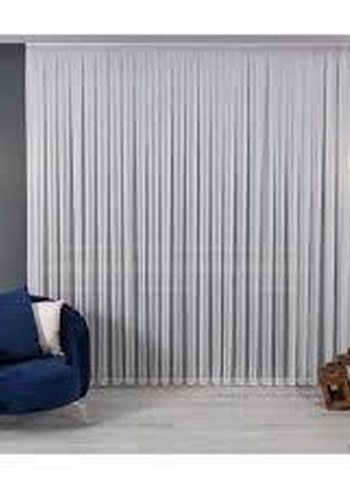 Gri Modern Düz Tül Perde metre fiyatları değişmektedir